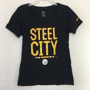 ✅Women Nike Pittsburgh Steelers Shirt Size XS